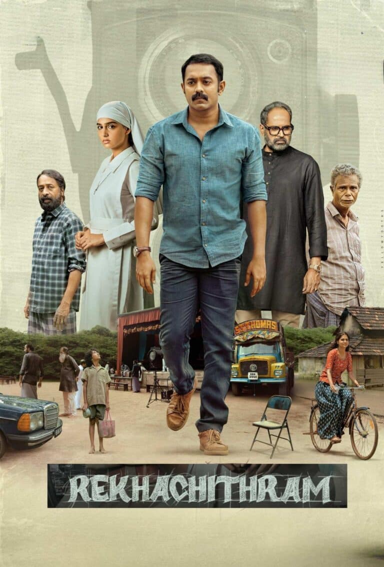 Free Rekhachithram (2025) (Hindi + Malayalam) Dual Audio UnCut South Movie HD ESub